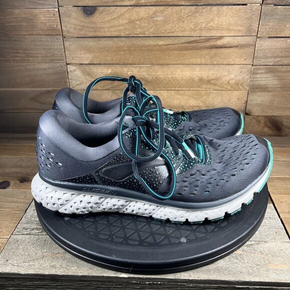 Brooks Glycerin 16 Women's Size 8.5 Wide Black Lace Up Athletic Shoes NO INSOLES - Picture 1 of 12